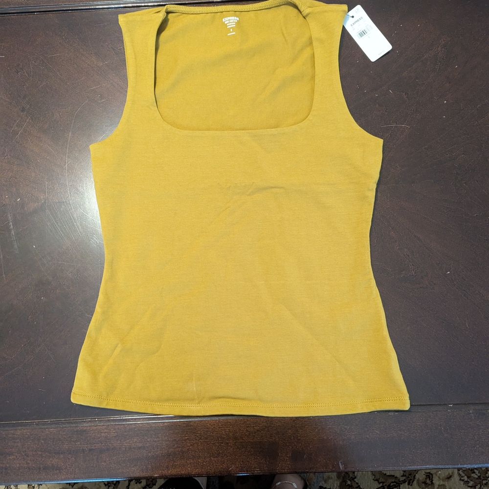 Express Golden Yellow Women's Tank Top